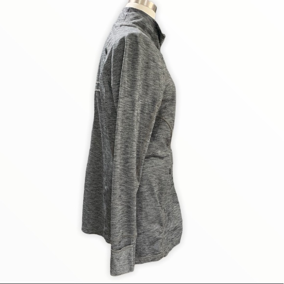ATHLETA CYA HOpe Jacket LARGE Gray Full zip - Picture 5 of 7